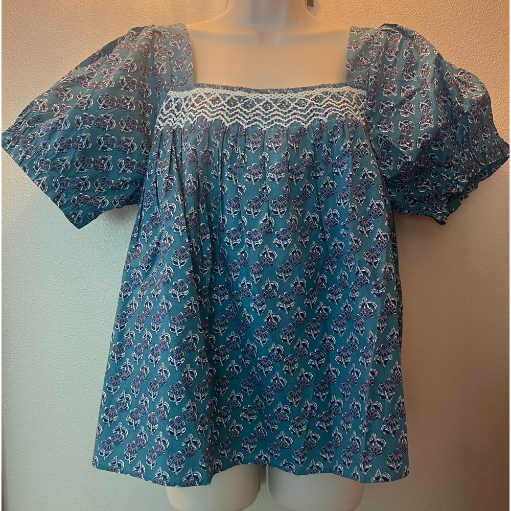 NWT SOMNER Beautiful French country top sz L